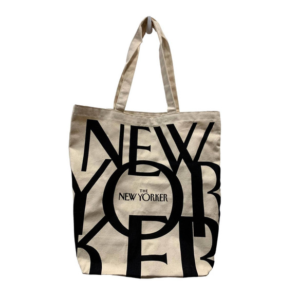 The New Yorker Bags The New Yorker Tote Bag Black Printed Natural